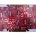 Oem Service 6 Layer Pcb With Red Mask, Chemical Tin Finishing For Military Avionics